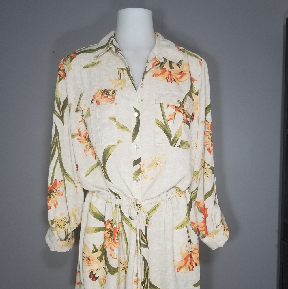 CHICO'S FLORAL DRESS
